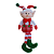 Boneco Natalino Elfo Menino Decorativo 50cm Sentado Pernas Moles. - Imagem 1