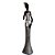 ESCULTURA ESTÁTUA MULHER AFRICANA 86CM RESINA IMPORTADA SALDÃO. - Imagem 3