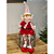 Boneco Natalino Elfo Sentado 52cm Perna Mole Enfeite Decorativo. - Imagem 2