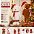 Boneco Urso Karibu Com Pernas Extensíveis 40cm e 75cm Decoração Natalina - Imagem 6