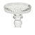 Castiçal Candelabro Em Cristal La Voir 17x9cm Diamond L'Hermitage. - Imagem 2