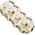 Jogo com 4 Sousplats Estampa Flor Magnolia  Ø33cm - Imagem 1