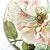 Jogo com 4 Sousplats Estampa Flor Magnolia  Ø33cm - Imagem 2