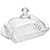 Manteigueira com Tampa Dream 17,7cm Vidro Wincy - Imagem 1