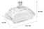 Mantegueira com Tampa Dream 17,7cm Vidro – Wincy Casa. - Imagem 2