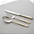 Faqueiro Clássico Moderno 101 Peças Aço Inox 18/10 3,5mm com Friso Ouro 24K Fracalanza com Estojo de Madeira - Imagem 5