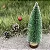 Árvore de Natal 33cm Modelo Pinheiro Com Leds Coloridas Base de Madeira. - Imagem 2