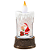 Enfeite Decorativo Vela Acrílica Com Água Cenário Natalino Com Led - Imagem 3