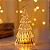 Árvore de Natal 15,4cm com Led Acrílico - Imagem 2