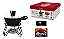Conjunto para Fondue 8 Peças 700ml Cerâmica Aço Inox - Imagem 4
