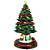 Árvore de Natal Enfeite Com Movimentos Luz e Som 45cm. - Imagem 2