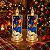 Jogo Com 2 Velas Eletrônicas 18cm Com Led Estampas Natalinas Acrílico - Imagem 10