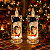 Jogo Com 2 Velas Eletrônicas 18cm Com Led Estampas Natalinas Acrílico - Imagem 6