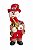 Boneco de Neve Natalino Tocando Saxfone 39cm Música Movimento. - Imagem 1