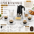 Jogo Com 17 Peças Para Café da Manhã Mesa Posta Vidro e Cristal Canelado - Imagem 7