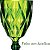 Jogo com 6 Taças de Acrílio Diamond Verde 330ml - Lyor - Imagem 2