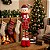 Boneco Elfo Bobo da Corte Em Pé 60cm Enfeite de Natal - Imagem 3