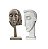 2 Esculturas Rosto Masculino 40cm Feminino 42cm L´Hermitage - Imagem 1
