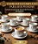 Jogo Para Servir Café 6 Xícaras Cerâmica e 6 Pires 85ml - Imagem 3