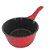 Panela Antiaderente Marble 1,7L Vermelha Com Tampa de Vidro - Imagem 3