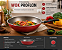 Frigideira Antiaderente Wok 2,3L Vermelha Proflon - Imagem 3