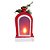 Decoração Natalina Lanterna 27cm Com Led - Imagem 3