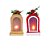 Decoração Natalina Lanterna 27cm Com Led - Imagem 1