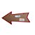 Placa Natalina Para Parede Com Led Escrita North Pole 46cm - Imagem 4