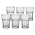 Kit 7 Peças Jarra 1,2L e 6 Copos 400ml Estilo Americano - Imagem 3