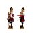 Boneco Soldado Quebra Nozes 84cm Decoração Natalina Xadrez - Imagem 3