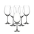 Jogo com 6 Taças para Vinhos Bordeux 750ml Puro Cristal Edelita - Imagem 1