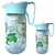 Jarra de Vidro 1L Para Sucos Com Espremedor de Frutas e Tampa Estampas - Imagem 6
