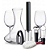 Jogo de Decanter com 2 Taças e Acessórios para Vinho 8 Peças - Imagem 1