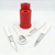Kit de Utensílios de Cozinha com Suporte 5 Peças - Imagem 6