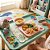 Kit 4 Peças Com Pratos e Talheres Para Alimentação Infantil Fibra de Bambu - Imagem 3