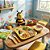 Kit 4 Peças Com Pratos e Talheres Para Alimentação Infantil Fibra de Bambu - Imagem 5