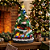 Árvore de Natal 40cm Enfeite com Luz Som e Movimento Bivolt - Imagem 7