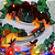 Árvore de Natal 40cm Enfeite com Luz Som e Movimento Bivolt - Imagem 2
