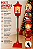 Poste Natalino Vermelho 185cm Enfeite Com Luz Som Neve e Movimento Bivolt - Super Oferta - Imagem 5