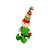 Enfeite Natalino Duende Sentado 53cm Menino ou Menina - Imagem 5