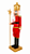 Boneco Soldado Quebra Nozes Enfeite Natalino de Madeira 82cm - Imagem 2