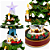 Árvore de Natal Enfeite De Mesa com Luz Som e Movimento 57cm Wincy - Imagem 3