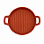 Jogo com 3 Mini Travessas de Porcelana Nórdica Cinza ou Vermelho Matt 20cm - Imagem 3