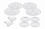 Jogo para Servir Risotos e Sobremesas Cristal Linha Pearl 10 Peças - Imagem 1