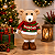 Boneco de Natal Urso ou Ursa 40x22x15cm Decoração Natalina - Imagem 3