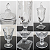 Conjunto de Suqueira com Taças Palm Tree 7 Peças Cristal - Imagem 3