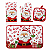 Conjunto Para Cozinha 4 Peças Natal Tapete Luva Pegador e Pano de Prato - Imagem 5