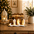 Presépio de Natal 6 Peças com Luzes e Cabana 24,5x9,5x14,5cm - Imagem 4