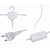 Pisca Pisca Cortina Fio de Cobre 200 Micro Leds 1mx2m 8 Funções Bivolt Branco Frio - Imagem 3