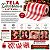 Tela Decorativa Polipropileno Listrado Vermelho e Branco 26cmx5m - Imagem 4
